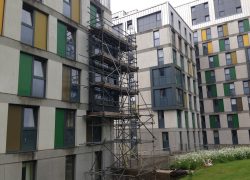 Commercial Scaffolding - Swansea University, Pinnacle Access Services, Scaffolding Bridgend, Scaffolding Cowbridge, Scaffolding Swansea, Scaffolding Neath