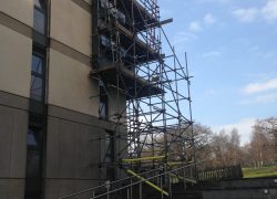 Commercial Scaffolding - Swansea University, Pinnacle Access Services, Scaffolding Bridgend, Scaffolding Cowbridge, Scaffolding Swansea, Scaffolding Neath
