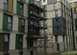 Commercial Scaffolding - Swansea University, Pinnacle Access Services, Scaffolding Bridgend, Scaffolding Cowbridge, Scaffolding Swansea, Scaffolding Neath