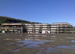 Scaffolding Super School Ebbw Vale, Pinnacle Access Services, Scaffolding Bridgend, Scaffolding Swansea, scaffolding Neath, scaffolding Vale Of Glamorgan