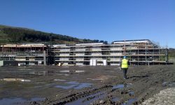 Scaffolding Super School Ebbw Vale, Pinnacle Access Services, Scaffolding Bridgend, Scaffolding Swansea, scaffolding Neath, scaffolding Vale Of Glamorgan
