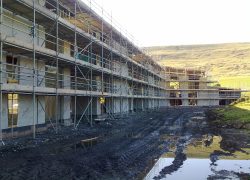 Scaffolding Super School Ebbw Vale, Pinnacle Access Services, Scaffolding Bridgend, Scaffolding Swansea, scaffolding Neath, scaffolding Vale Of Glamorgan