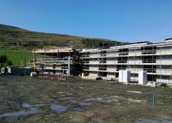 Scaffolding Super School Ebbw Vale, Pinnacle Access Services, Scaffolding Bridgend, Scaffolding Swansea, scaffolding Neath, scaffolding Vale Of Glamorgan