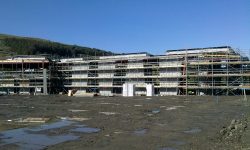 Scaffolding Super School Ebbw Vale, Pinnacle Access Services, Scaffolding Bridgend, Scaffolding Swansea, scaffolding Neath, scaffolding Vale Of Glamorgan
